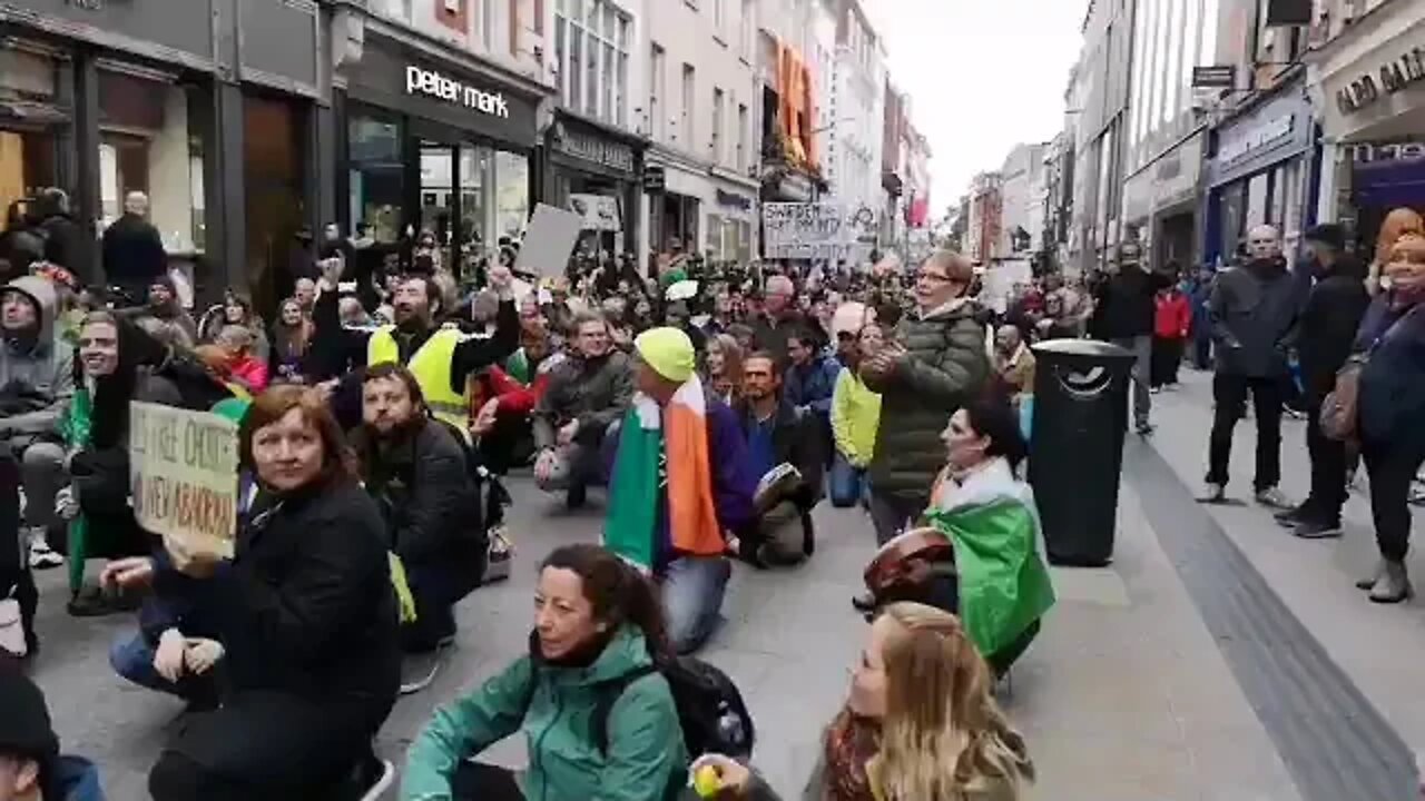 Time For Change Protest in Dublin (03.10.20)