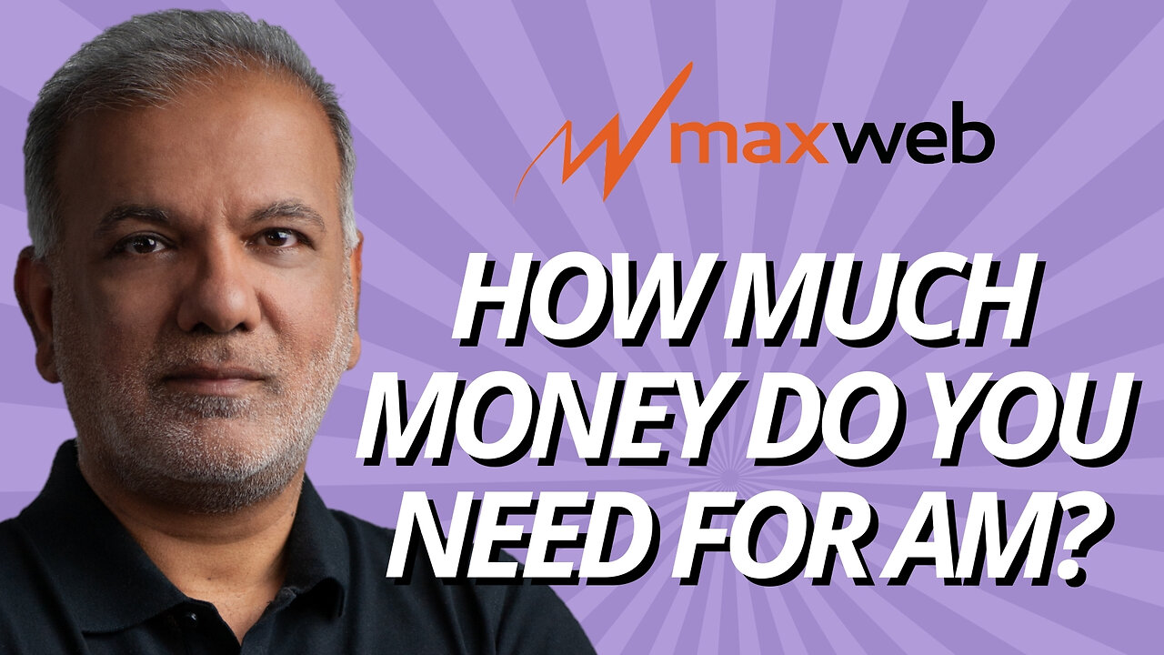 MaxWeb Affiliate Program - How Much Money Do You Need To Start Affiliate Marketing?