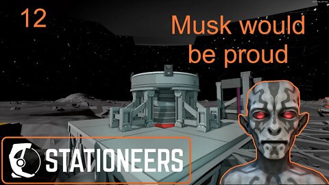 Starting a rocket project #Stationeers #TheArcanum
