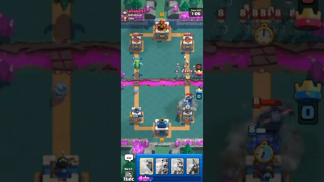 vs allanE93 - Clash Royale #shorts