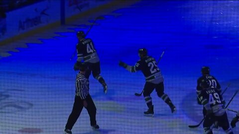 Florida Everblades win Game 1 in Kelly Cup 2023