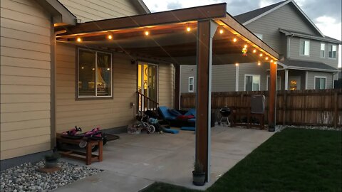 Backyard Pergola Build