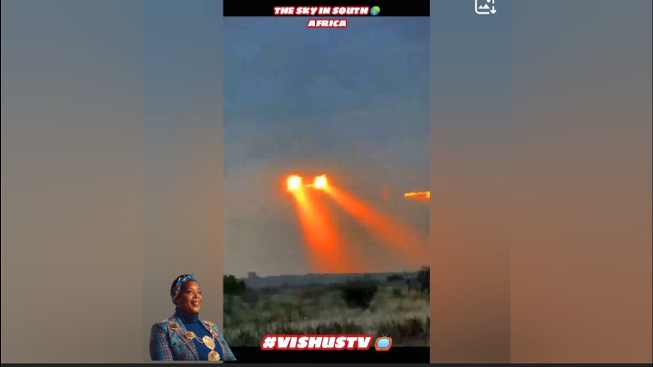 What's Coming Out The Sky Of South 🌍 Africa? #VishusTv 📺