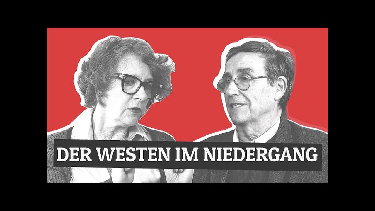 🤡Der Westen im Niedergang 🔝👉 Emmanuel Todd & Ulrike Guérot