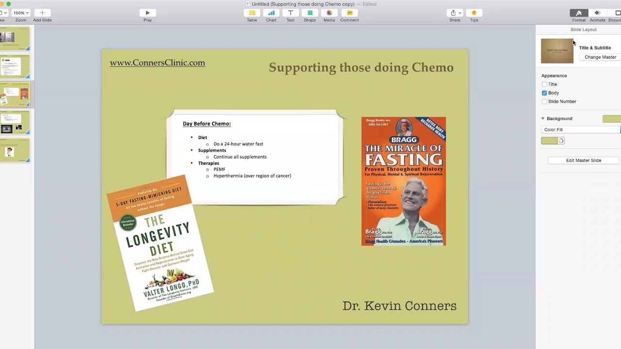 Zoom Call: 10-24-18 - Chemo Help, IV Vitamin C, Alkalinity | Dr. Kevin Conners - Conners Clinic