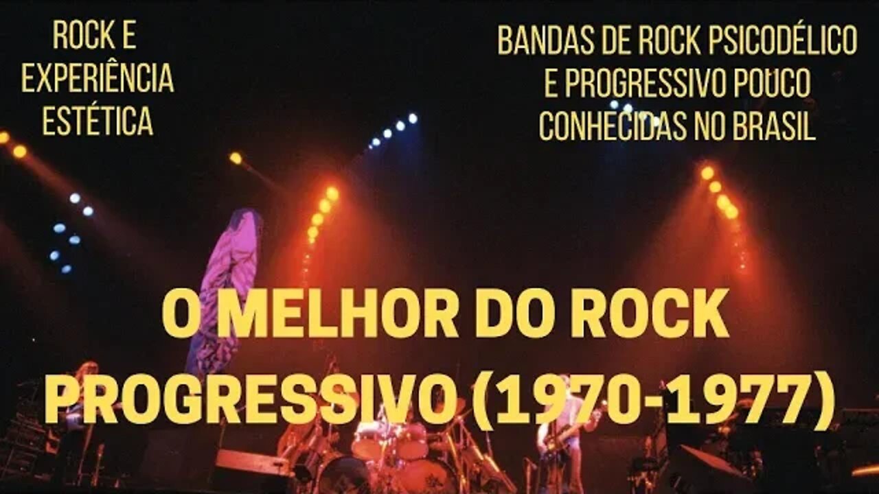 O MELHOR DO ROCK PROGRESSIVO (1970-1977)