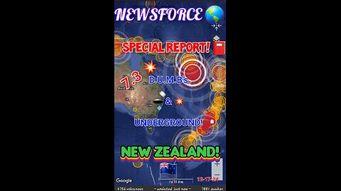 NEWSFORCE 🌎 SPECIAL REPORT! 📕 D.U.M.B'S & UNDERGROUND NEW ZEALAND! 🇳🇿 12-17-24