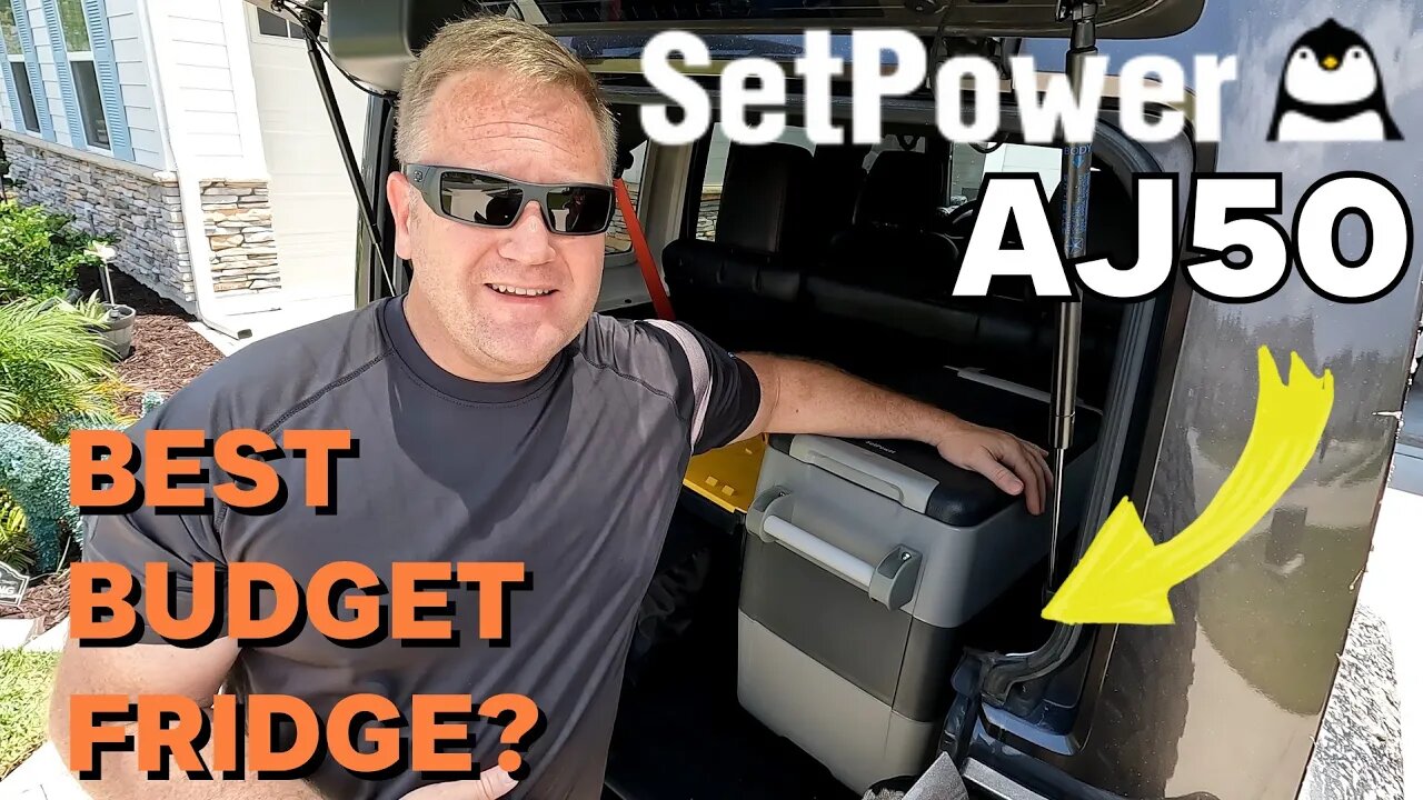 SetPower AJ50 Onboard Portable Refrigerator Review - Best Budget Overland Fridge?