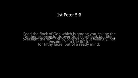 1st Peter Chapter 5