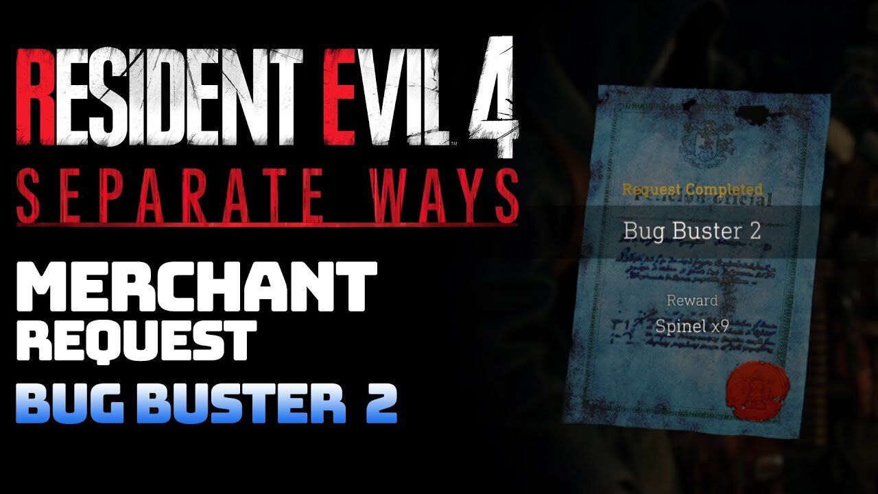 RESIDENT EVIL 4 REMAKE: SEPARATE WAYS DLC | BUG BUSTER 2