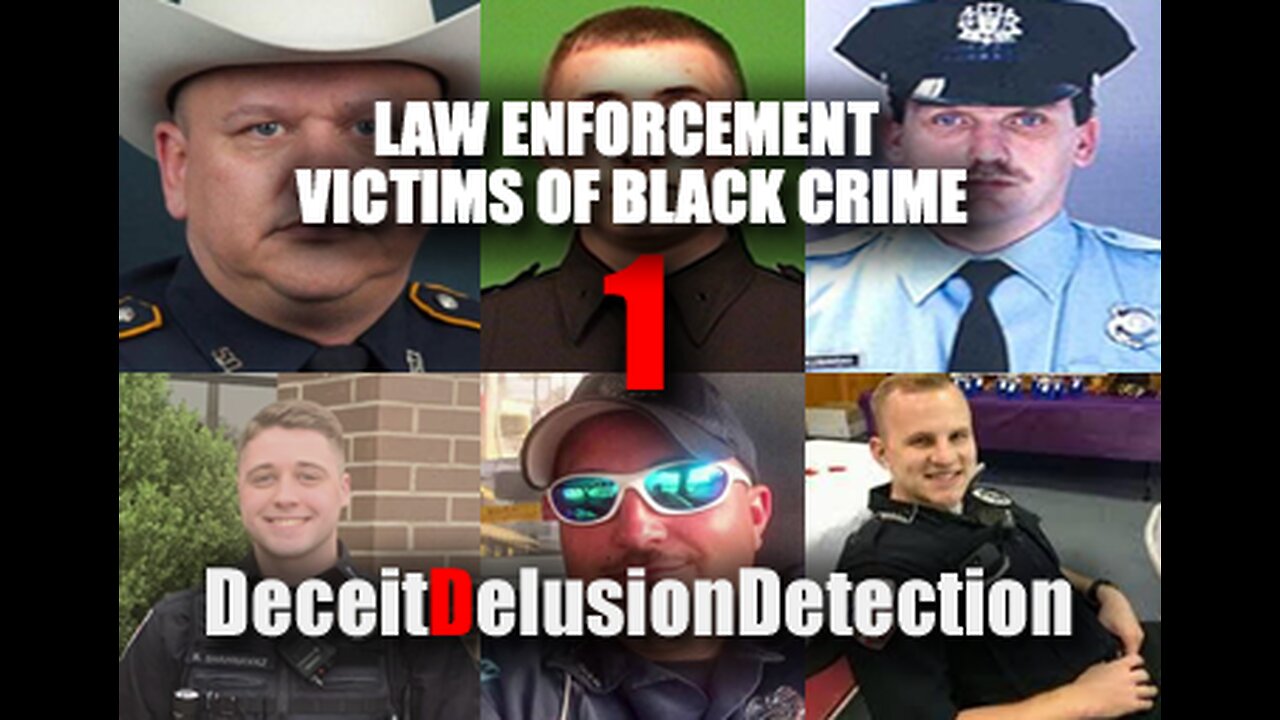 (EP1) LAW ENFORCEMENT VICTIMS OF BLACK CRIME-DECEITDELUSIONDETECTION