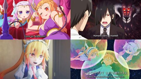 Kobayashi san Chi no Maid Dragon Mini Dragon Episode 1-12 reaction