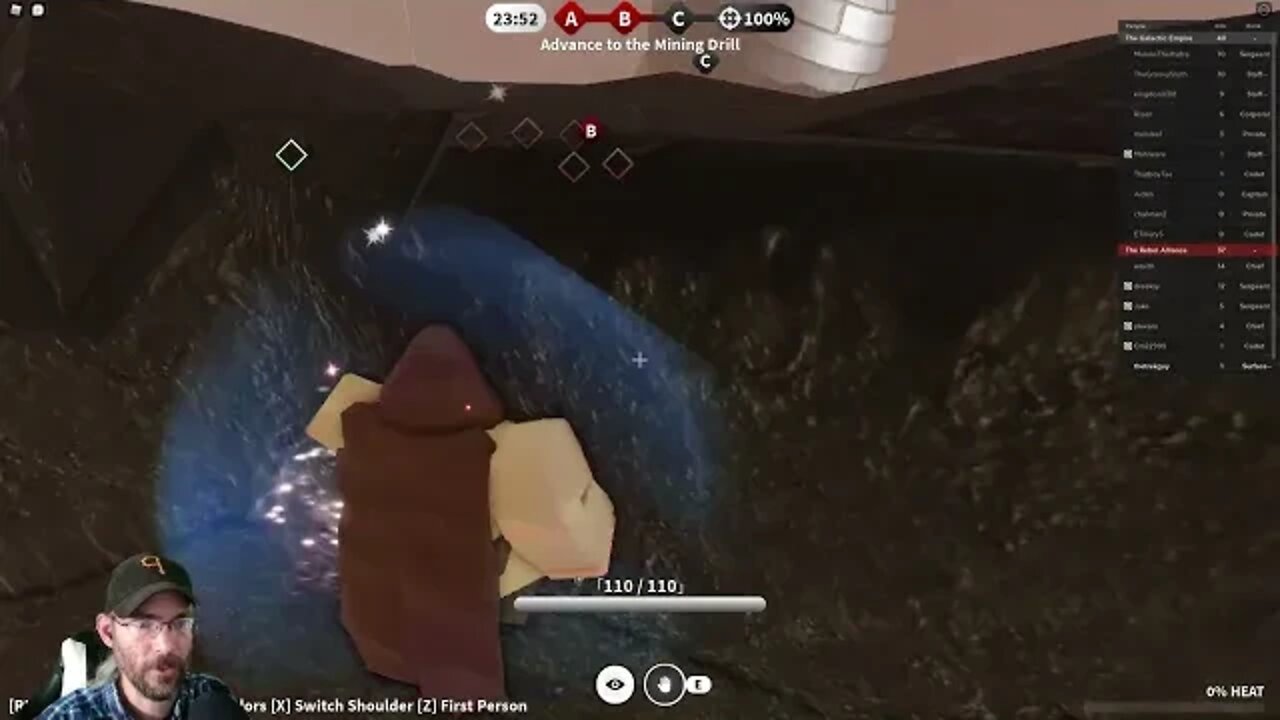 Jedi Gameplay in Star Wars Battleground - Roblox