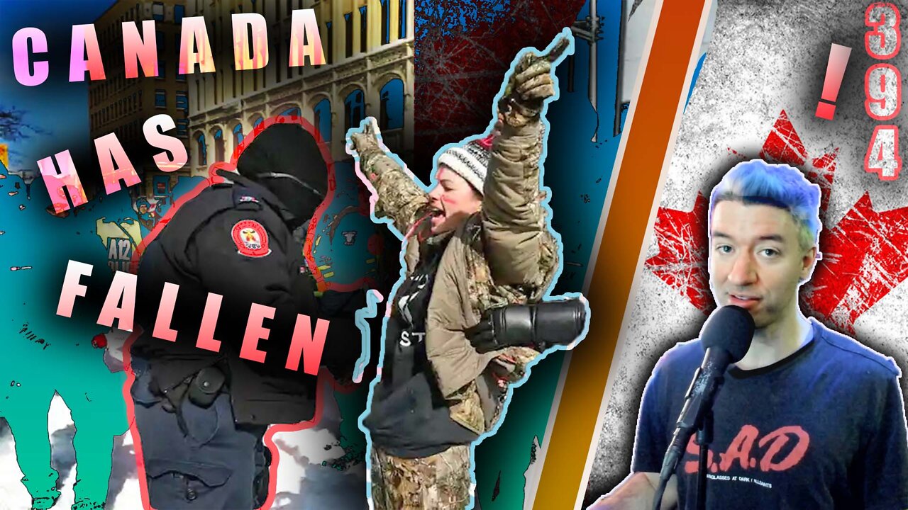 Mass Arrests of Canadian Protesters Has Begun | Canada Has Fallen – Johnny Massacre Show 394