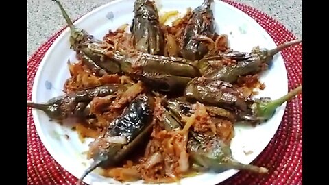 Classic Indian Dish: Stuffed Baby Eggplants (Watch & Prepare)