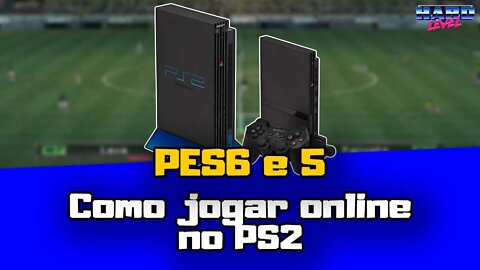 Pro Evolution Soccer 6 e 5 (PES6) Como jogar ONLINE direto do PS2!