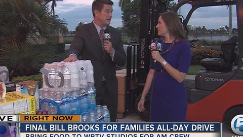 Bill Brooks' Food for Families Food Drive Friday