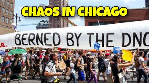 BREAKING NEWS; CHAOS IN CHICAGO OVER DNC, RIOTS AND PROTEST