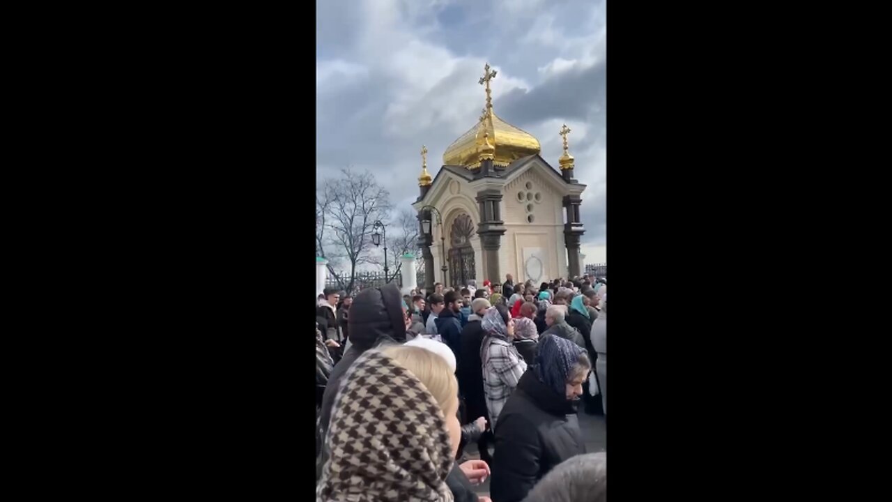 The last service before March 29th when the Ukrainian regime will expel all the priests