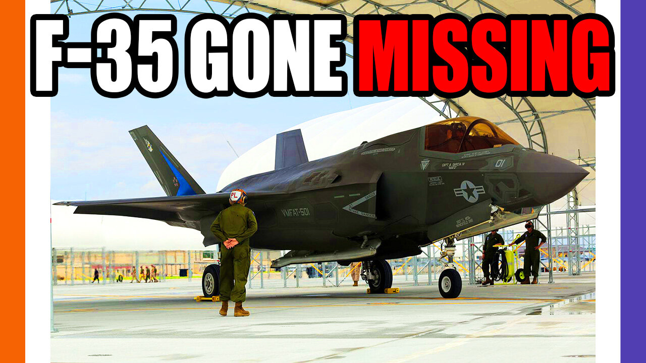 An F-35B Lightning Goes Missing