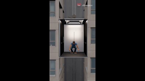 How to survive in falling lift