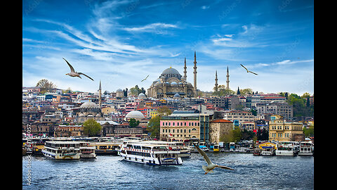 Istanbul, Turkey Drone footage