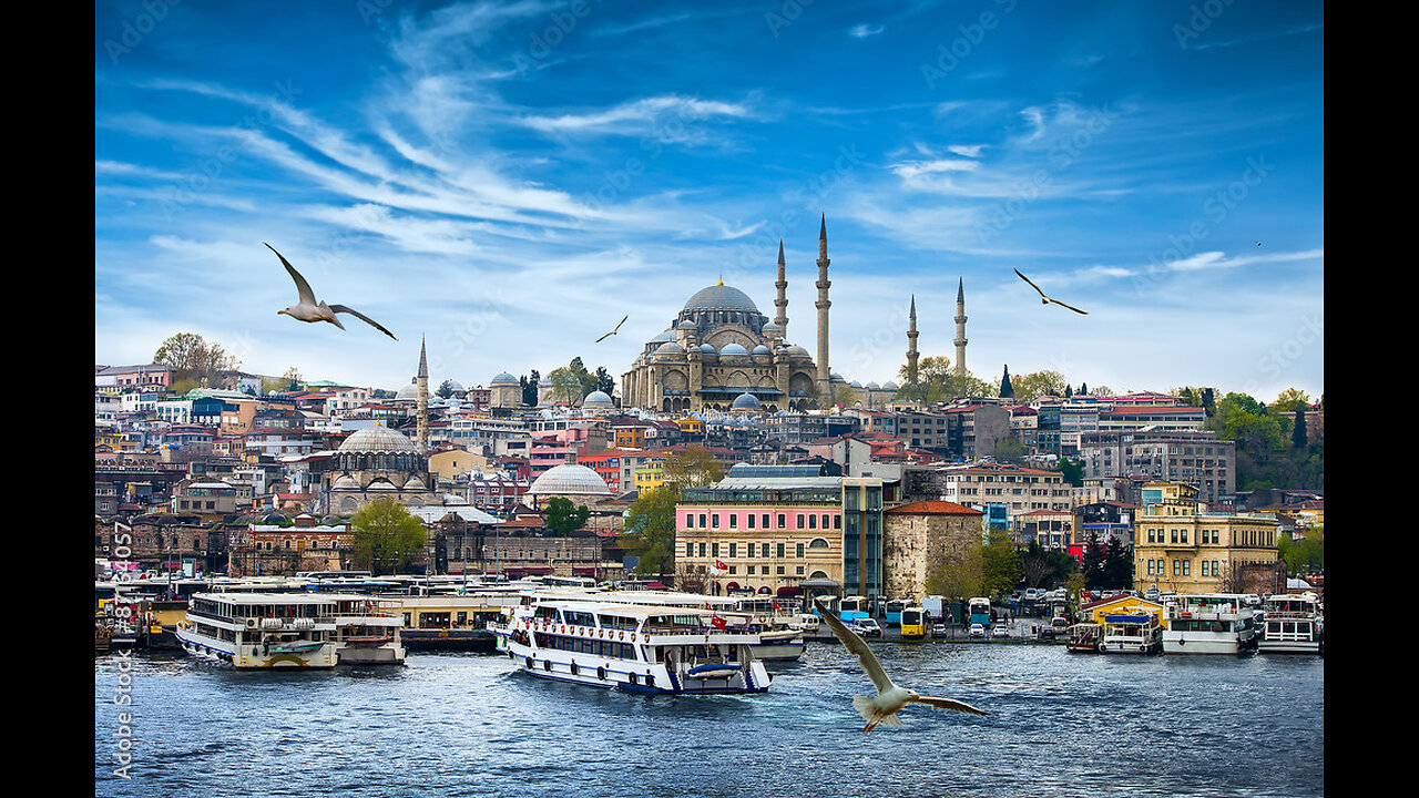 Istanbul, Turkey Drone footage