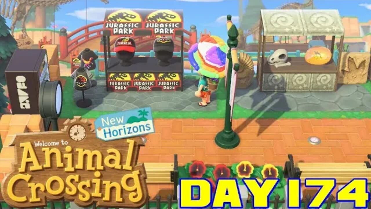 Animal Crossing: New Horizons Day 174 - Nintendo Switch Gameplay 😎Benjamillion