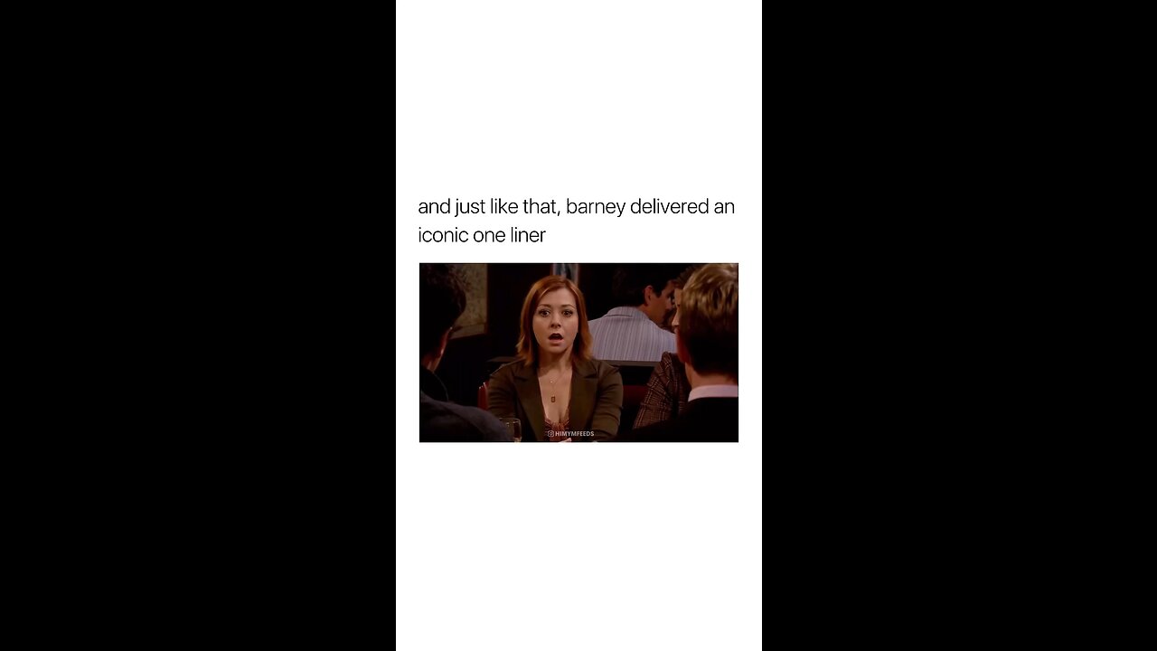 How I Met Your Mother- Never Break Up With A Pornstar “Barney Stinson”
