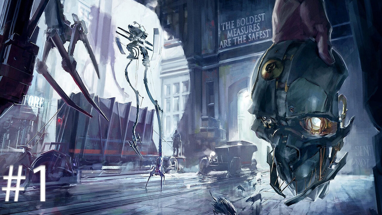 Dishonored Definitive Edition 4K Gameplay Part 1 | No Comments Gameplay