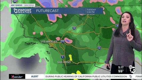 ABC 10News Pinpoint Weather with Meteorologist Megan Parry