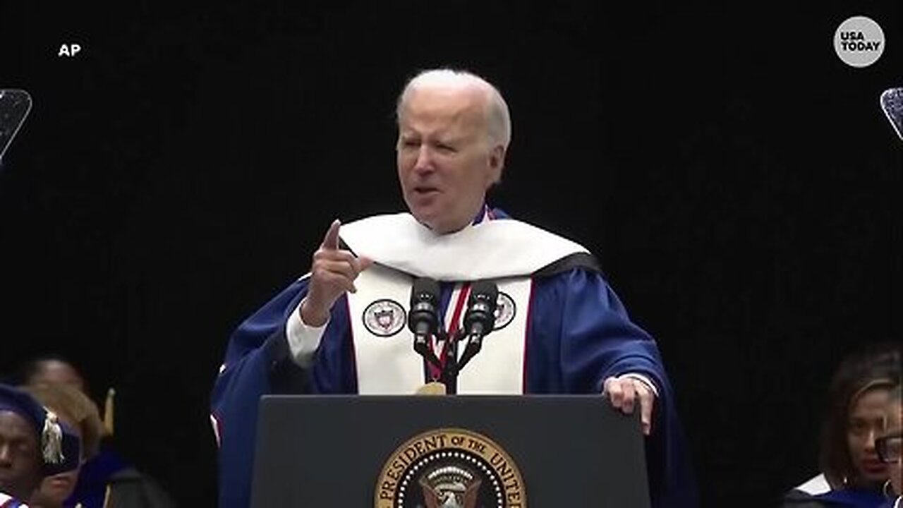 Biden to Howard graduates: January 6 put dagger at democracy throat | USA TODAY