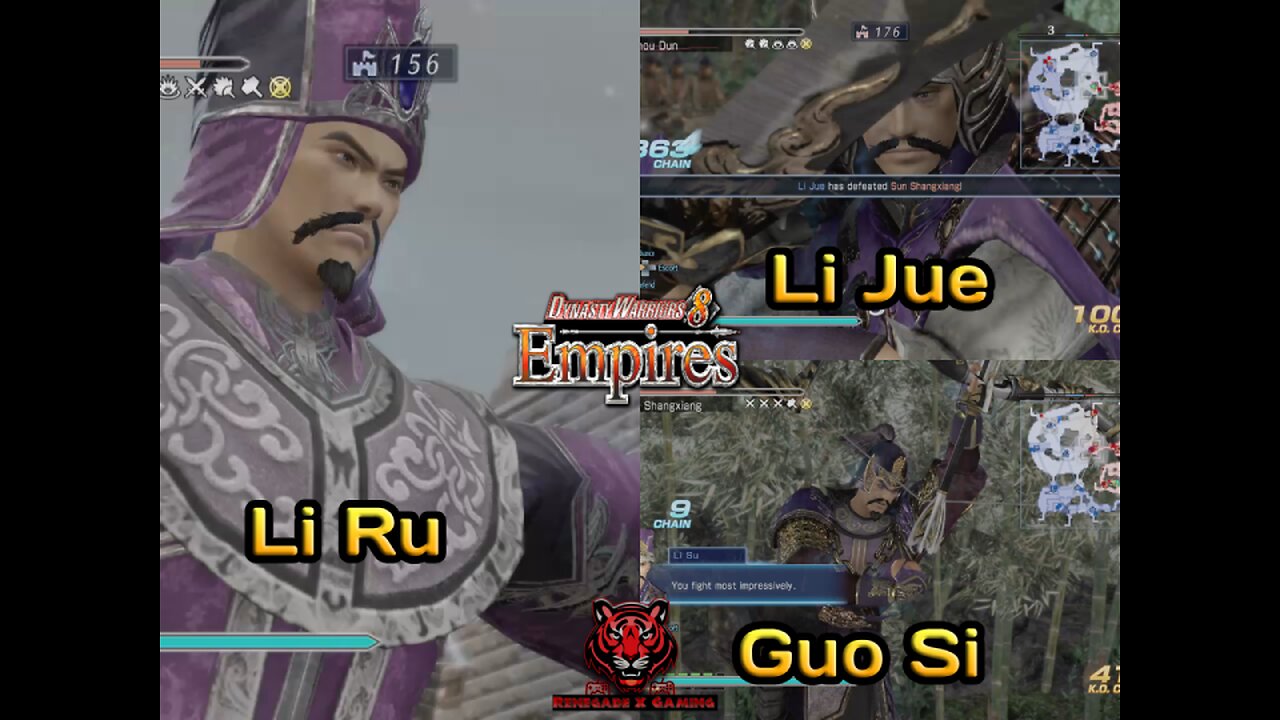 They Are Raring To Go! | DW8E CAW - Li Jue, Guo Si, and Li Ru