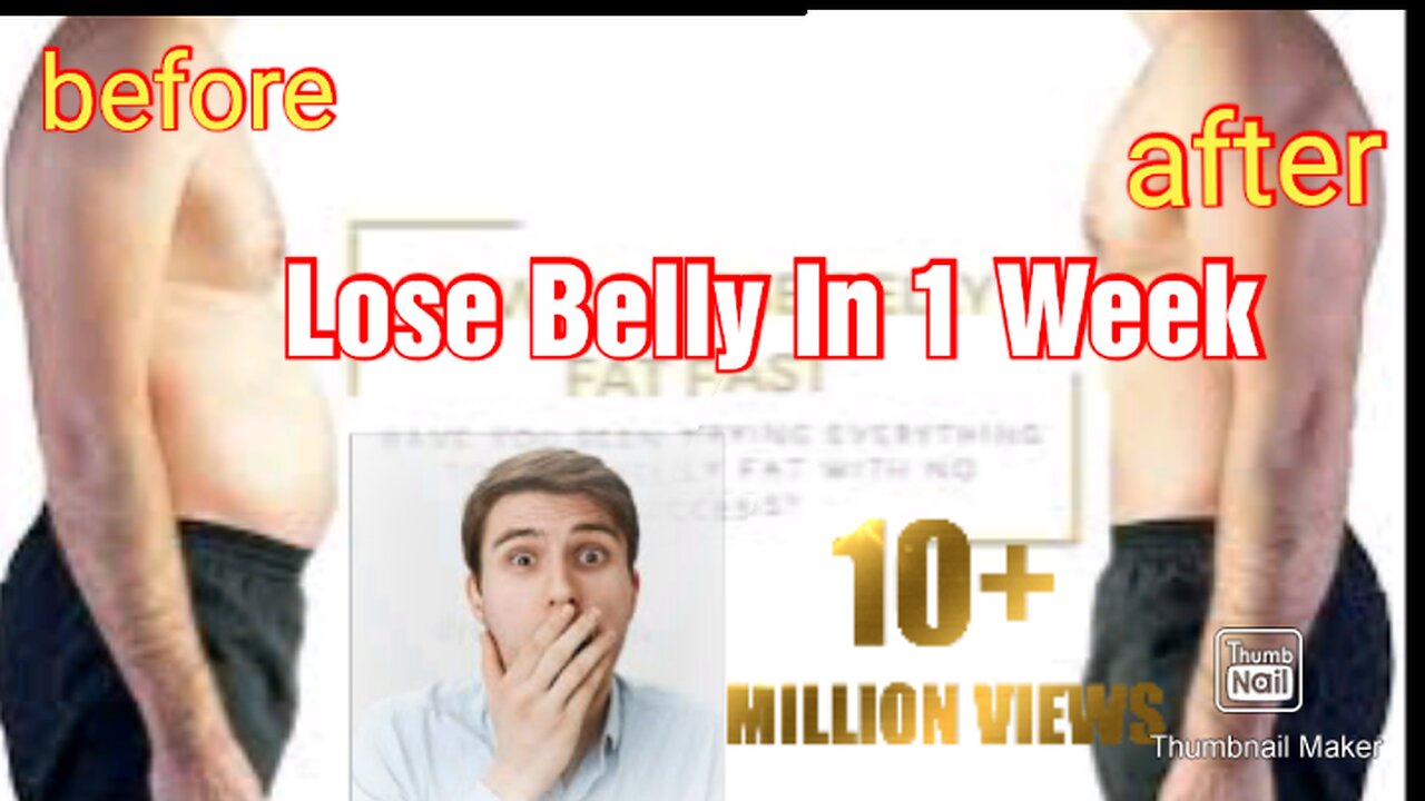 Lose Belly in 1 Week