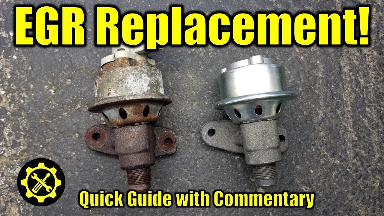 1987 - 1996 Ford F-150_ How to Replace an EGR Valve! (Updated with Commentary)