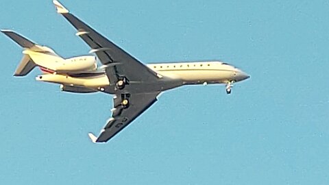 Bombardier BD-700-1A10 Global 6000 CS-GLD coming from Panamá City to Fortaleza