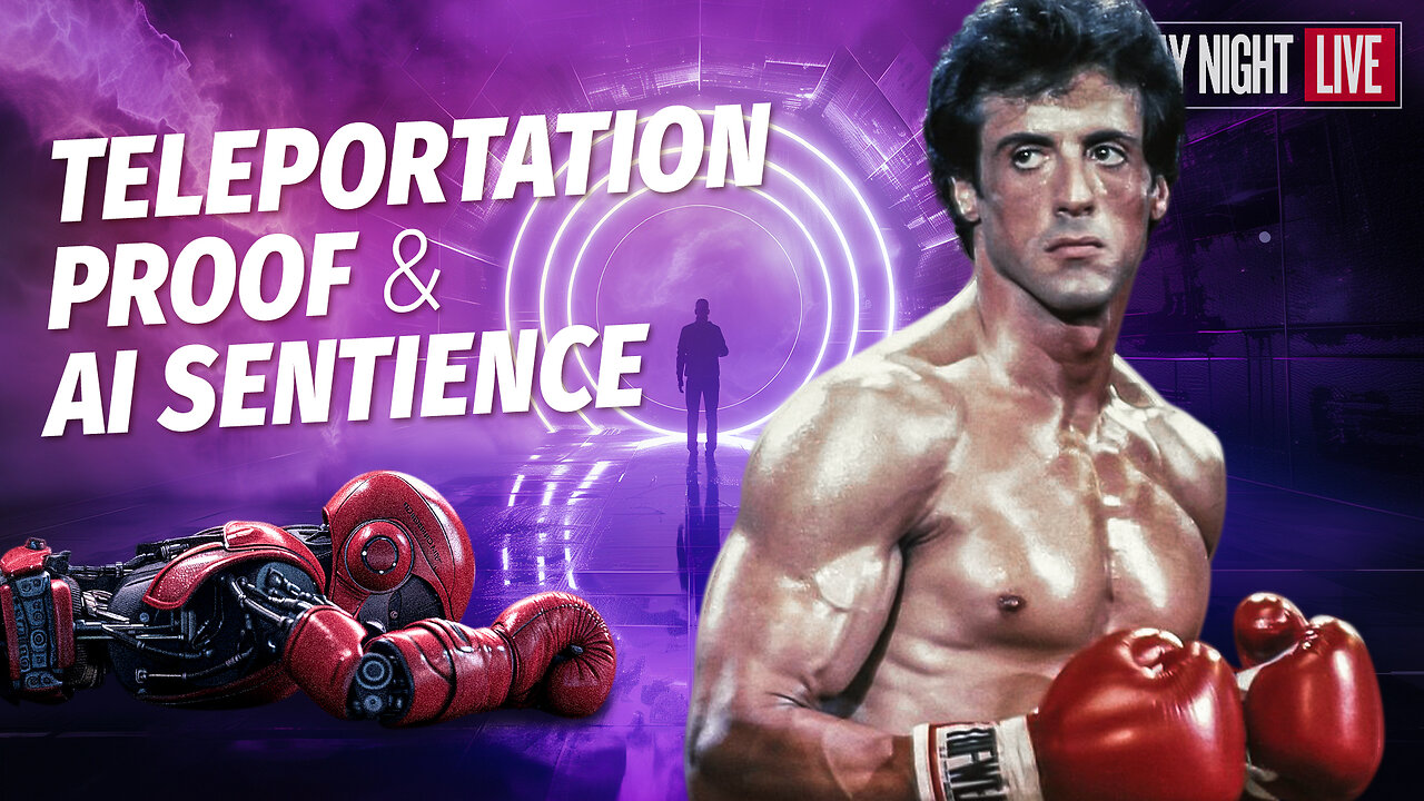 Teleportation Experiments, AI Looks at Itself & Stallone’s Words of Wisdom