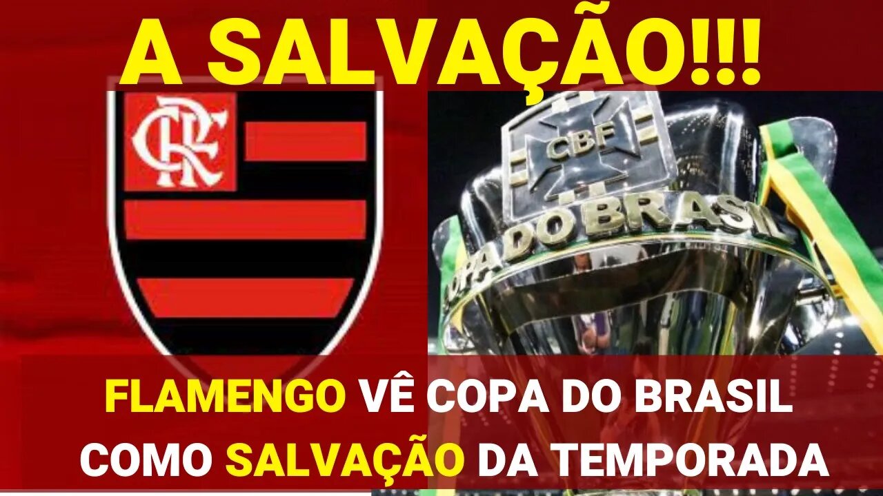 ÚLTIMAS NOTÍCIAS DO FLAMENGO A SALVAÇÃO DA TEMPORADA É A COPA DO BRASIL OU LIBERTADORES - É TRETA!!!