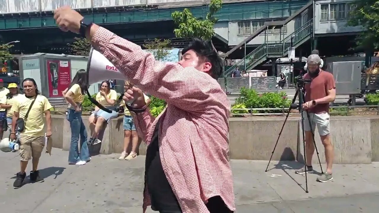 Street Vendor Project Corona Plaza Rally 8/2/23 #nyc #queens #newyorkcity #streetvendor #vendors