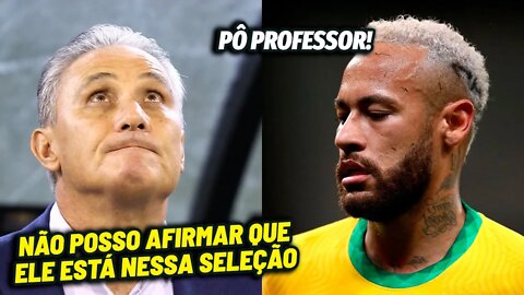 OLHA O QUE TITE FALOU SOBRE NEYMAR