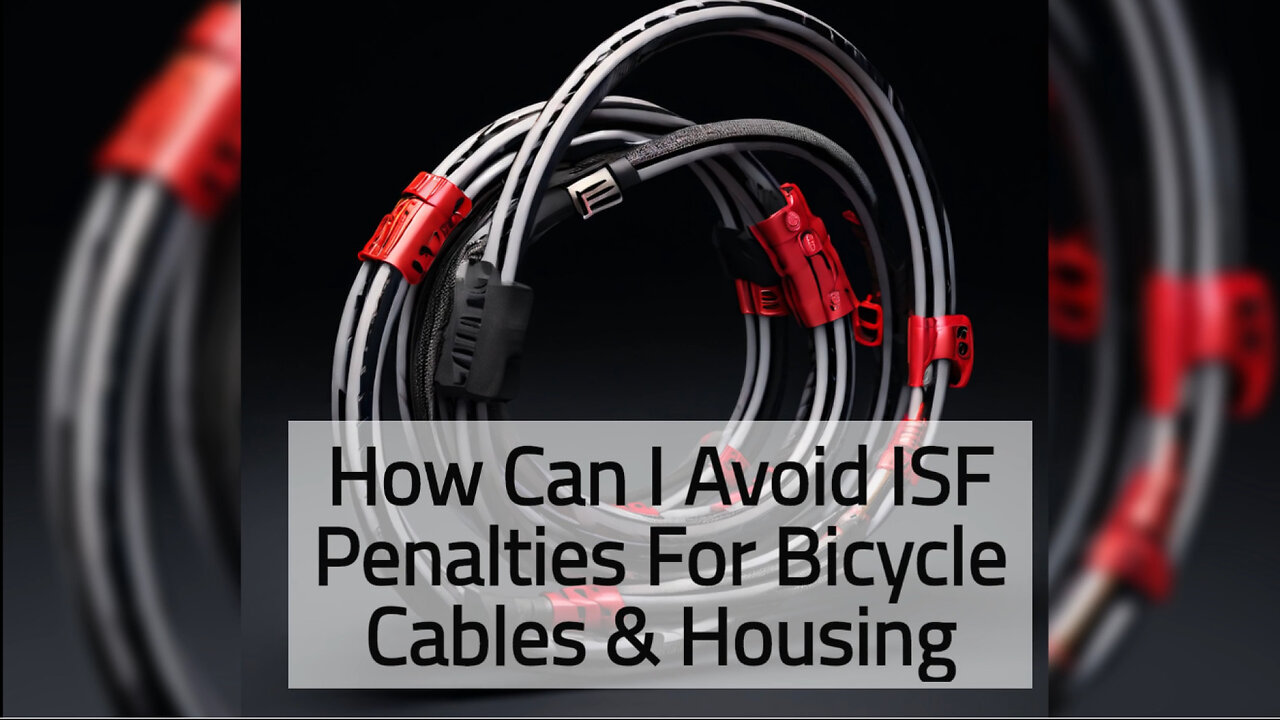 Bicycle Importing 10 How to Avoid ISF Penalties for Cables and Housing