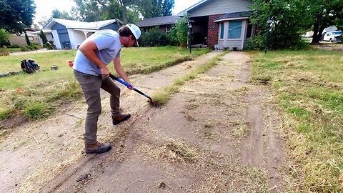 Somebody BROKE IN AND TRASHED this home - NOBODY would mow this lawn so we did it for FREE