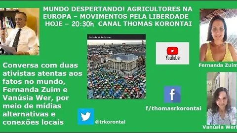 MUNDO DESPERTANDO! AGRICULTORES NA EUROPA – MOVIMENTOS PELA LIBERDADE