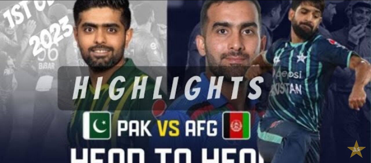 PAKISTAN VS AFGHANISTAN | FULL HIGHLIGHTS 1ST ODI 2023 | Haris Rauf Man of the Match