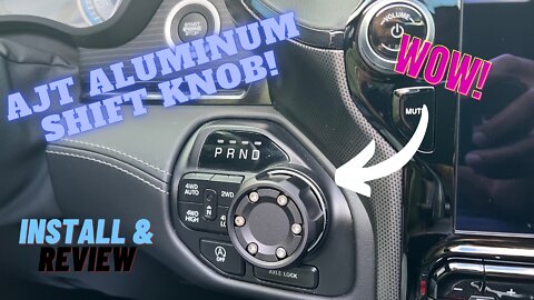 AJT Aluminum Shift Knob! Install & Review