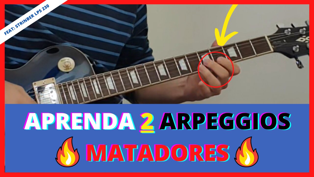 🔥 2 ARPEGGIOS QUE TODO GUITARRISTA PRECISA SABER (PARA NÃO SER BURRO)