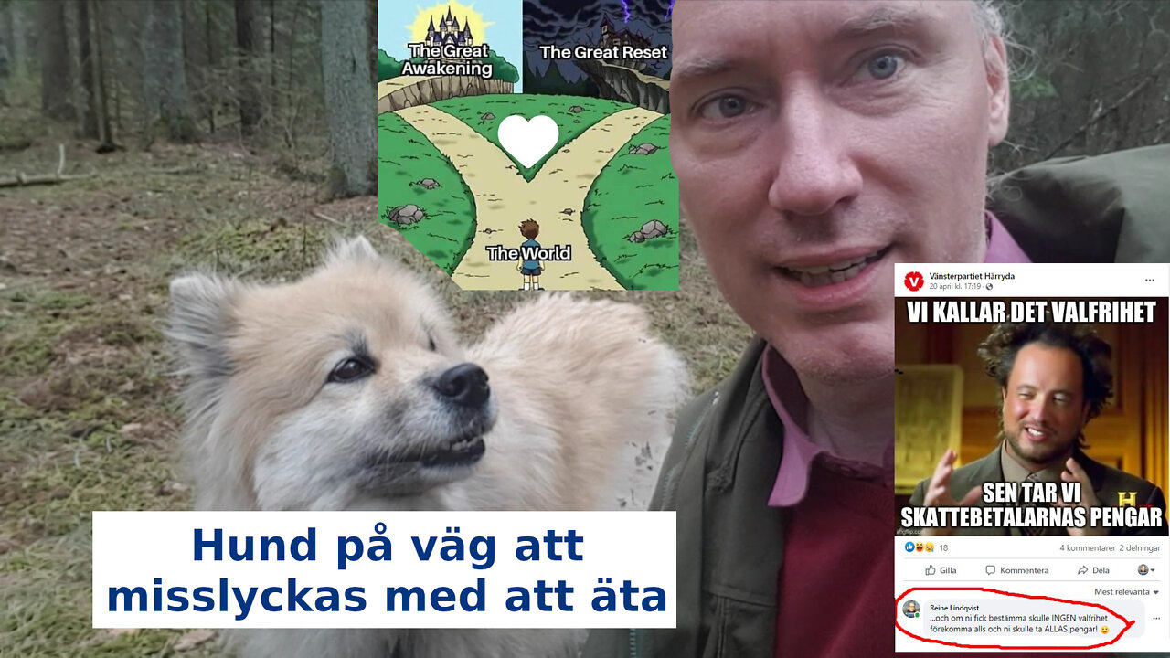 Direksändning kl 21:00 om: Hur håna helkorkade härskare? Energi & lösningar, samt aktuellt kaos