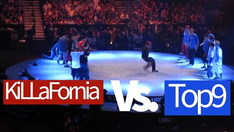 KIllaFornia(USA) Vs Top 9 (Russia) Ultimate BBoy Championships August 7, 2010 Las Vegas, NV.+ Extras