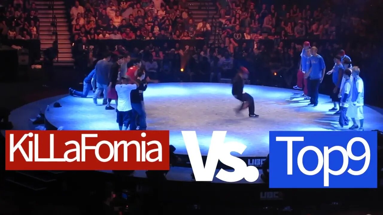 KIllaFornia(USA) Vs Top 9 (Russia) Ultimate BBoy Championships August 7, 2010 Las Vegas, NV.+ Extras