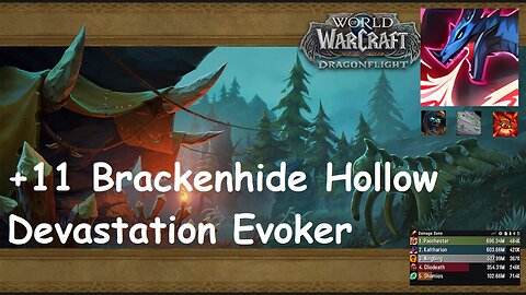 +11 Brackenhide Hollow | Devastation Evoker | Tyrannical | Storming | Raging | #217